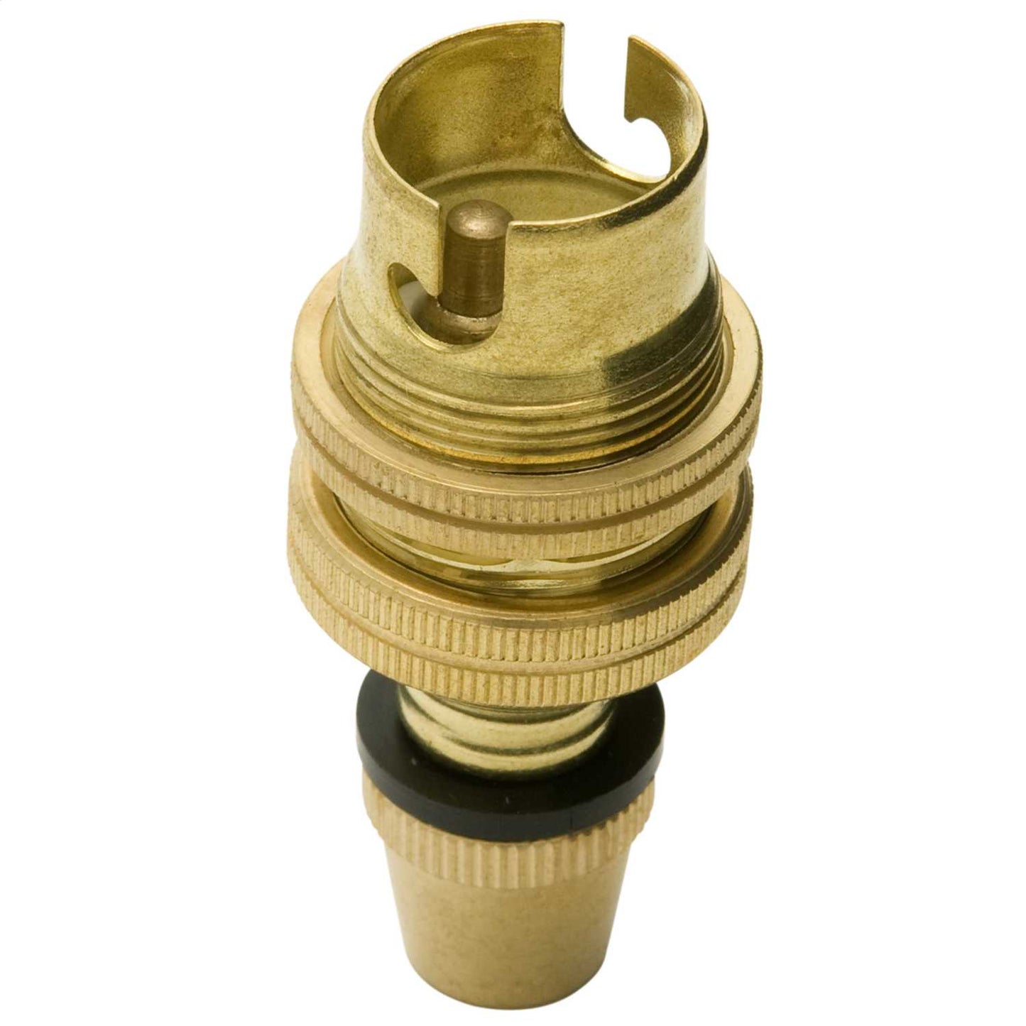 Small Bayonet Cap SBC B15 Brass Cord L/Holder (Sold in 1's)