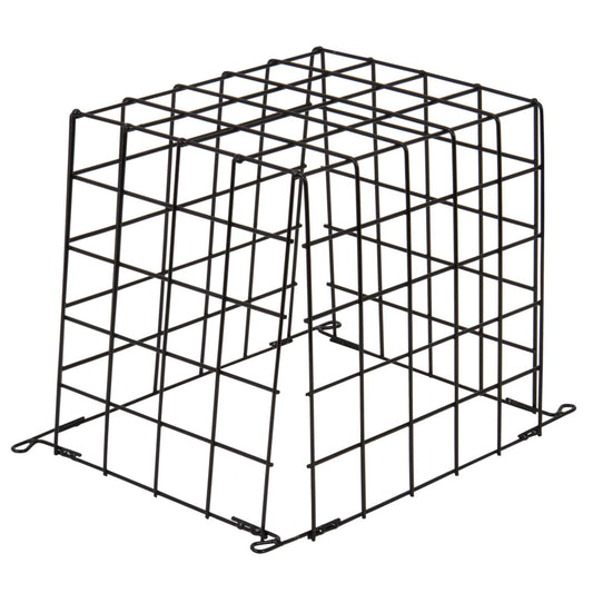 Jeani 250mm x 200mm x 250mm Wire Guard Black