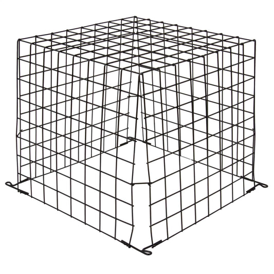 Jeani 400mm x 400mm x 400mm Wire Guard Black