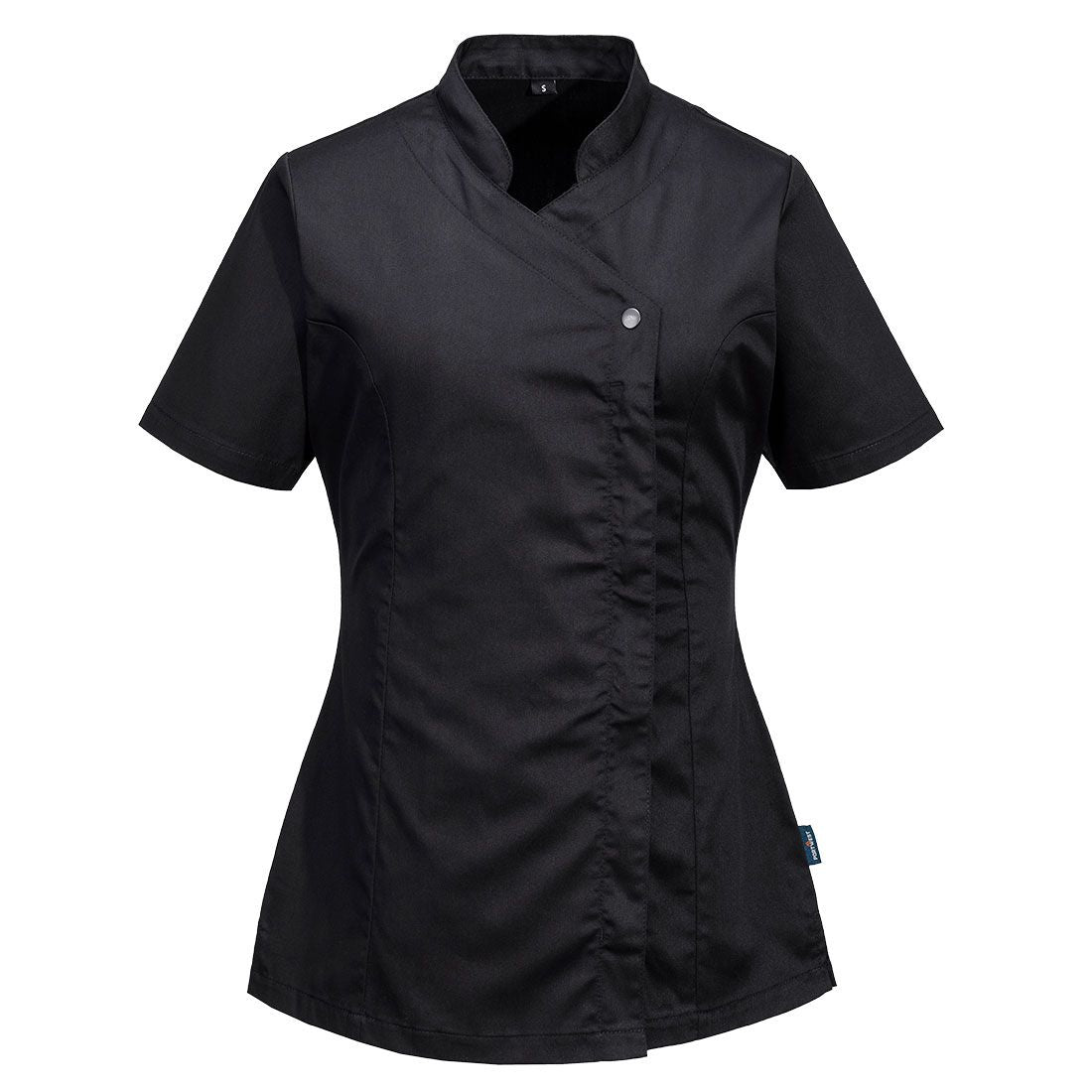 Women's Tunic S/S, 4XL, R, Black
