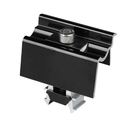 K2 Solar Mounting 20022589 Module End Clamp to Suit 30-42mm Frames Black (Pack of 20)