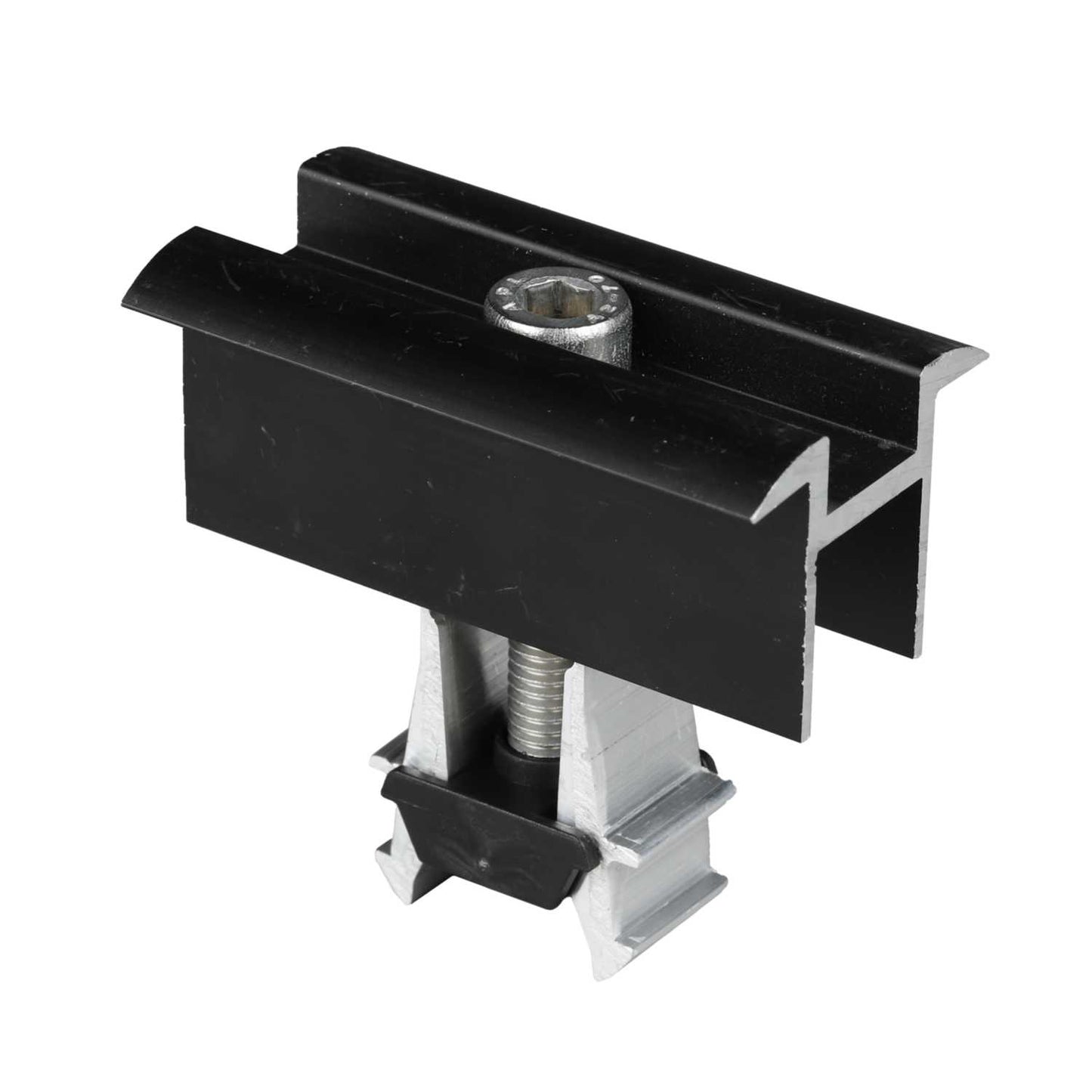 K2 Solar Mounting 2003072 Universal Middle Clamp to Suit 30-42mm Frames Black (Pack of 20)