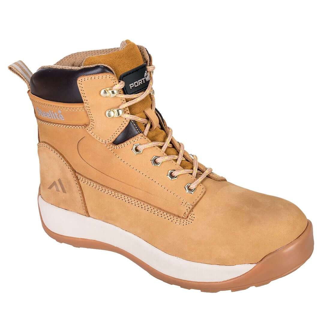 Steelite Construction Nubuck Boot S3 HRO, 39, R, Honey