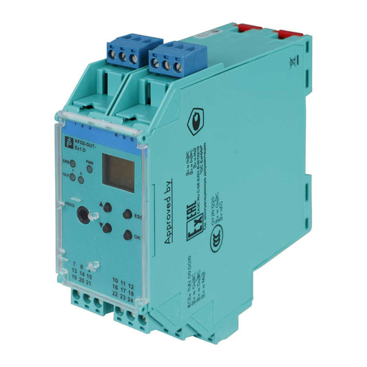 Pepperl & Fuchs 24V DC Ex Temperature Converter with Trip Values