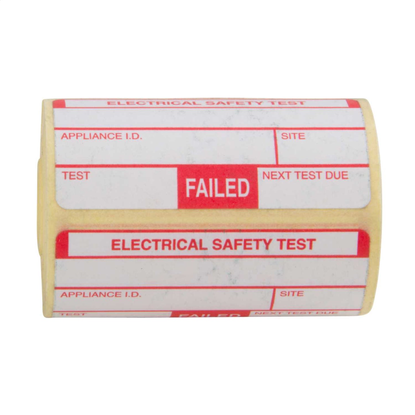 Kewtech Fail Labels for PAT Testing