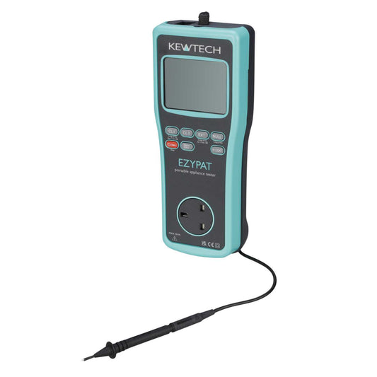 Kewtech Ezypat Hand Held Battery Operated PAT Tester