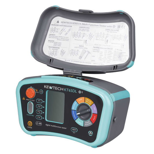 Kewtech KT65DL 8-in-1 Multifunction Installation Tester