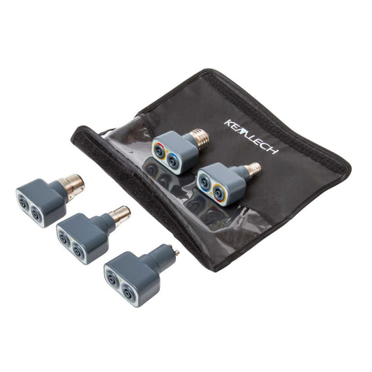Kewtech Lightmates Test Circuit Adaptors (Kit of 5)