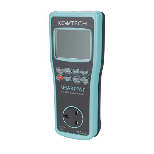 Kewtech Battery Operated PAT Tester with Run Leakage and Remote APP Control Option