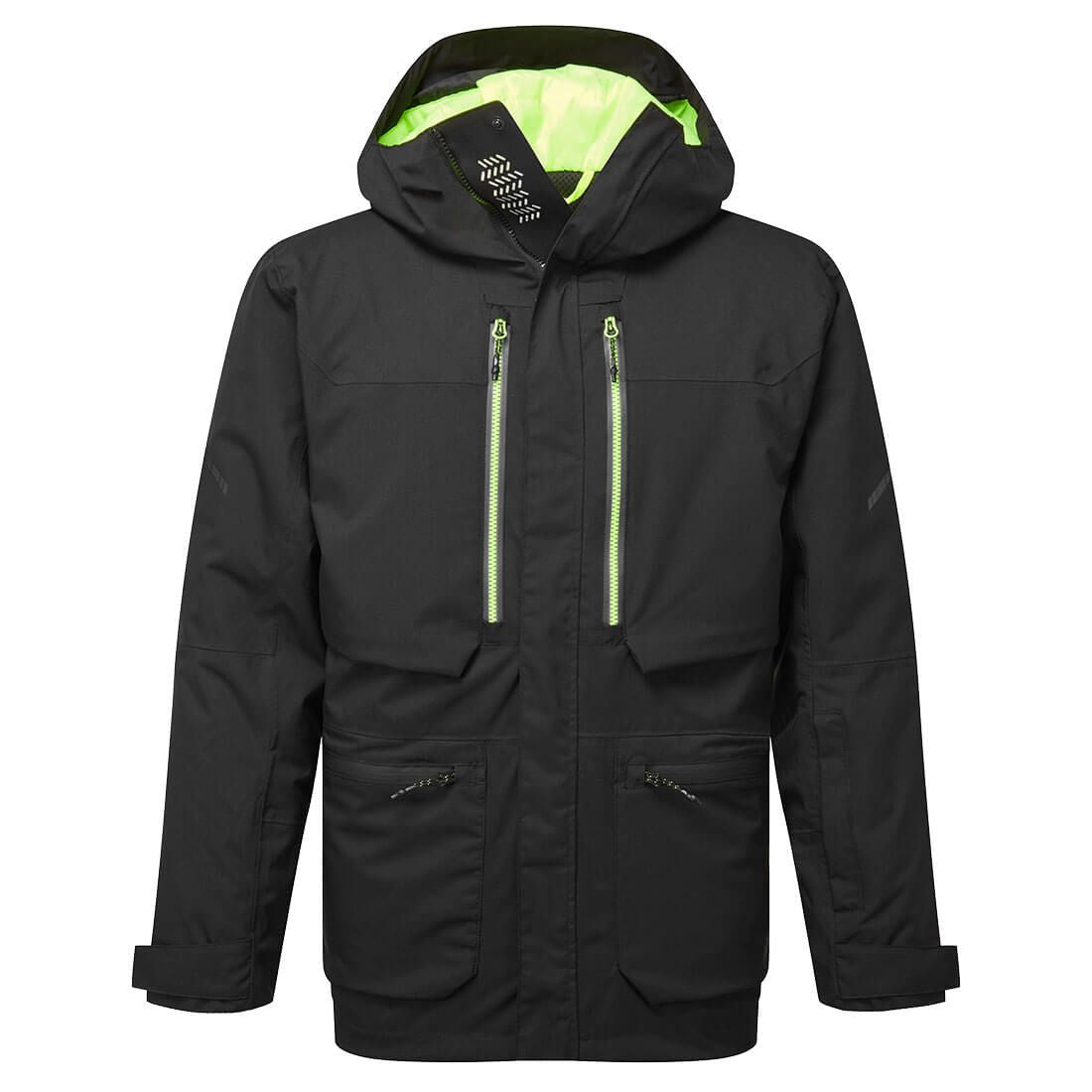 EV4 Winter Parka, L, R, Black
