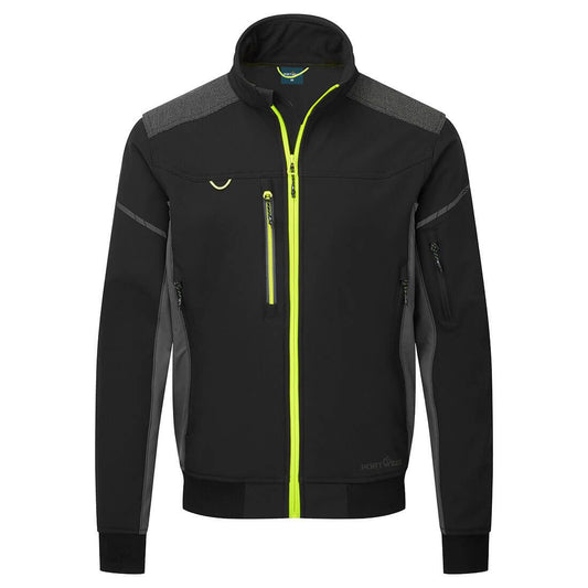 EV4 Softshell  Bomber Jacket (3L), L, T, Black Tall