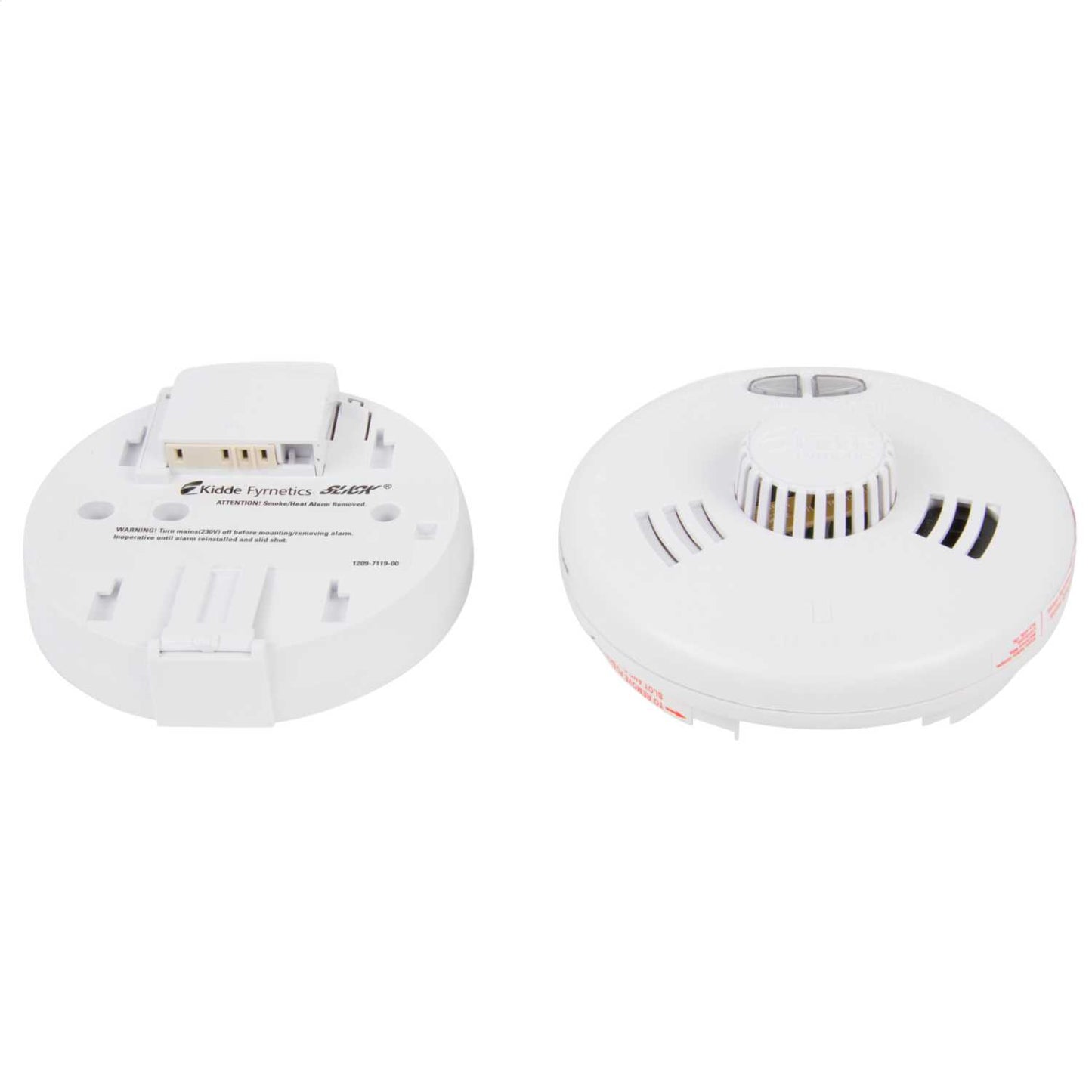 Kidde 230V Mains Heat Alarm Fast Fit with Alkaline Battery