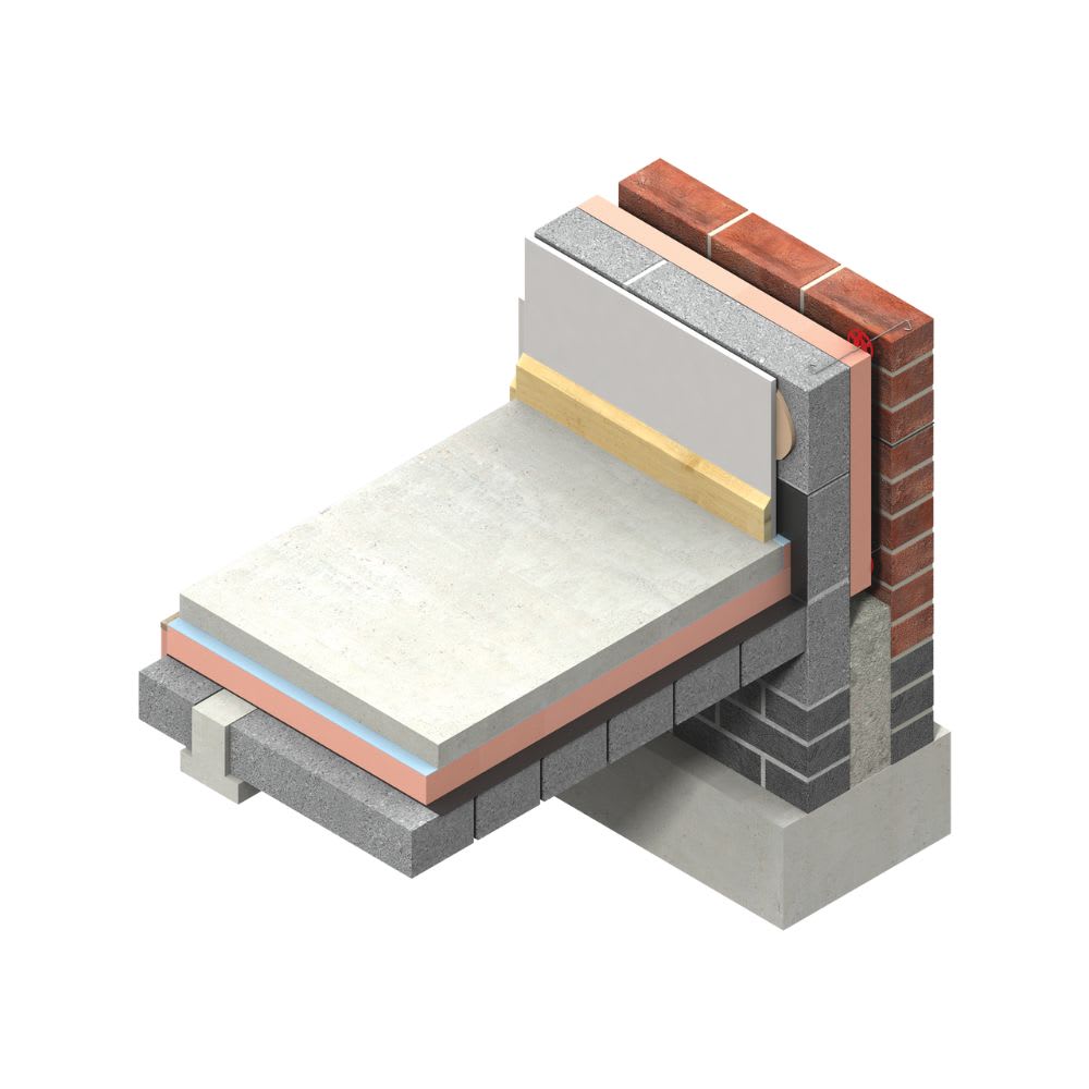 100mm Kingspan Kooltherm K103 Floor Insulation Board 2400mm x 1200mm (3/Pack)