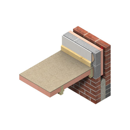 100mm Kingspan Kooltherm K103 Floor Insulation Board 2400mm x 1200mm (3/Pack)