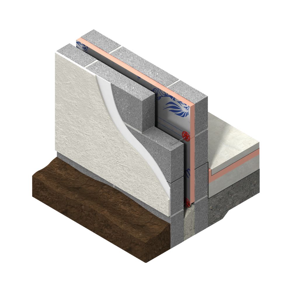 75mm Kingspan Kooltherm K108 Cavity Insulation Board 1200mm x 450mm (3.24m2/Pack)