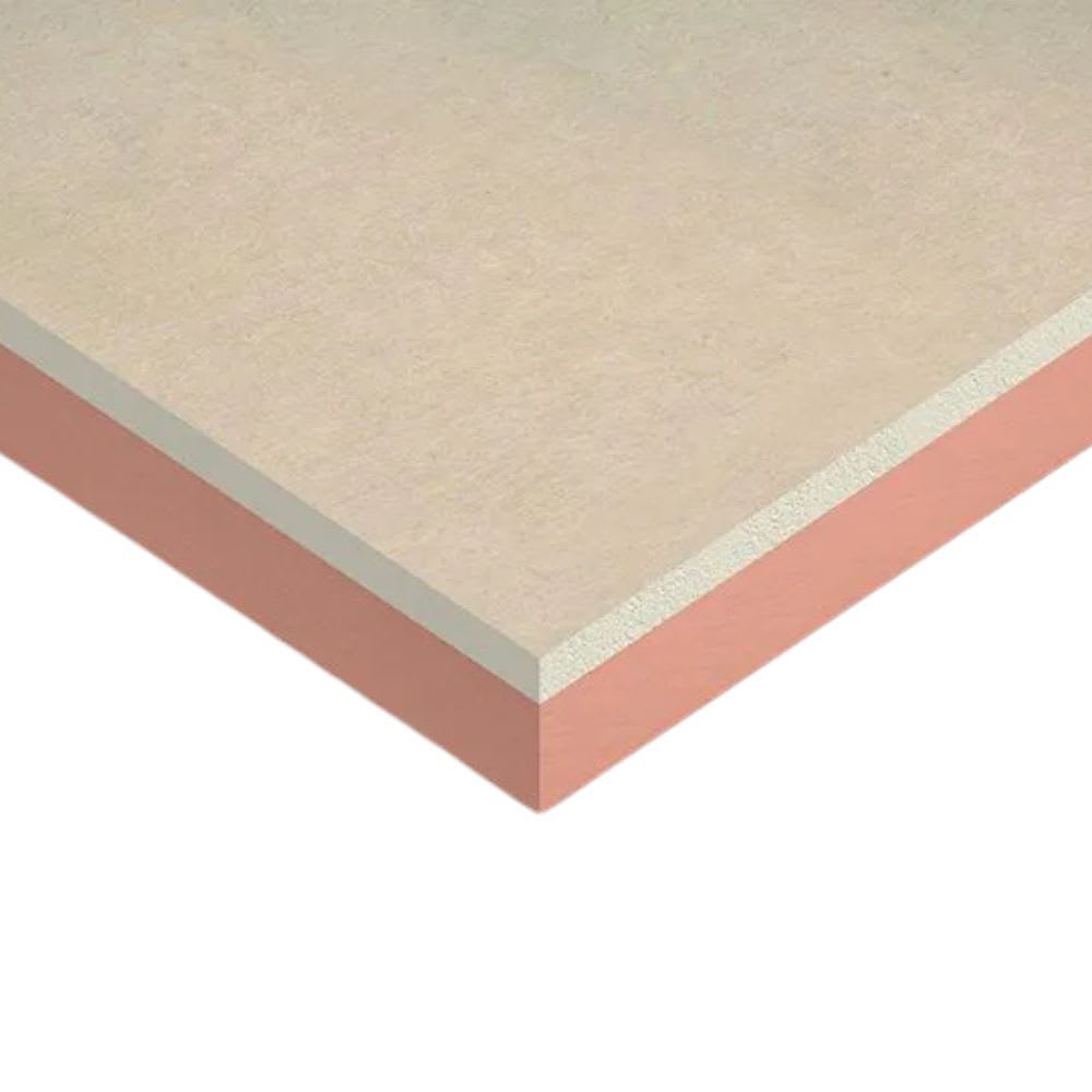 62.5mm Kingspan Kooltherm K118 Insulated Plasterboard 2400mm x 1200mm (12/Pack)