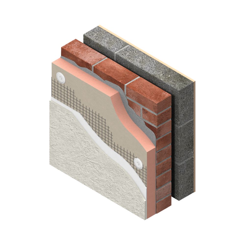 60mm Kingspan Kooltherm K5 External Wall Insulation Board 1200mm x 600mm (5.76m2/Pack)