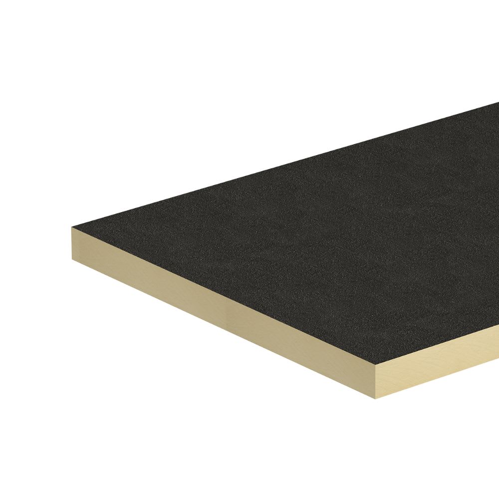 130mm Kingspan Thermaroof TR24 Flat Roof Torch-On Insulation Board 1200mm x 600mm (2.16m2/Pack)
