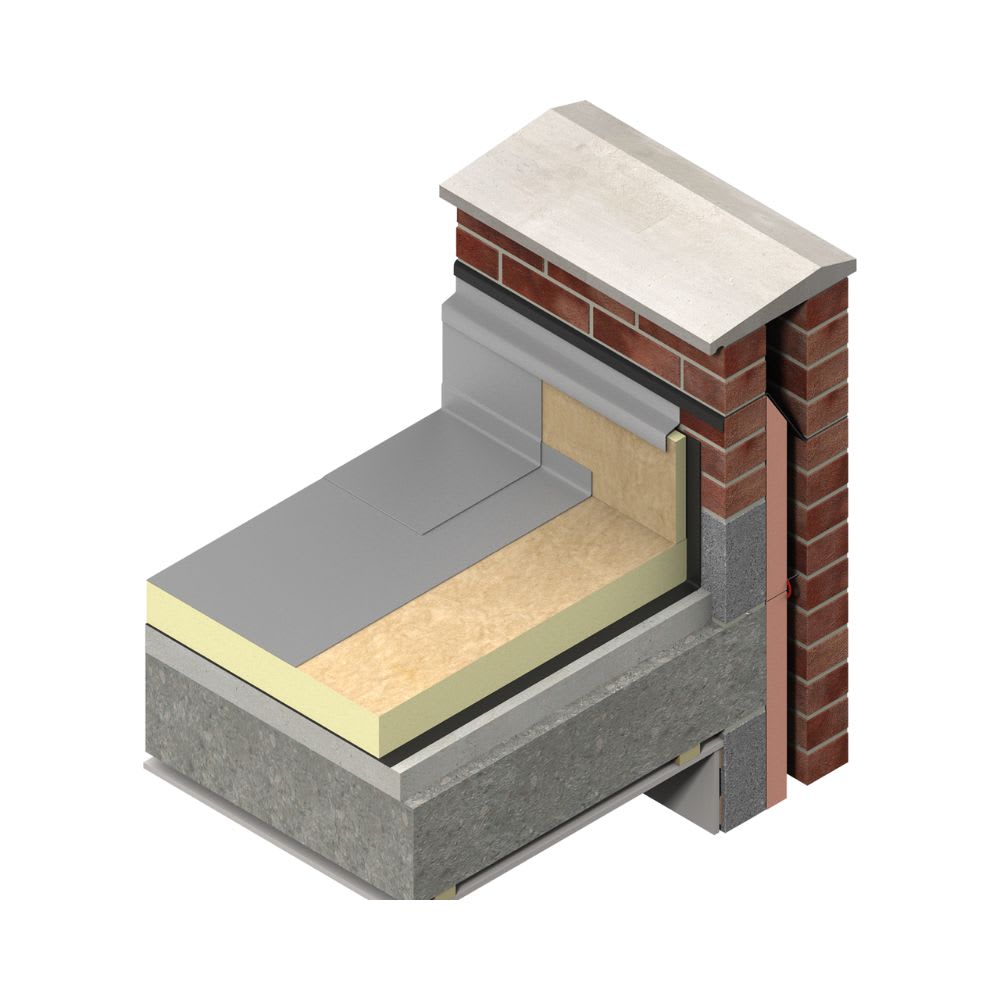 150mm Kingspan Thermaroof TR27 Flat Roof Insulation Board 1200mm x 1200mm (2.88m2/Pack)