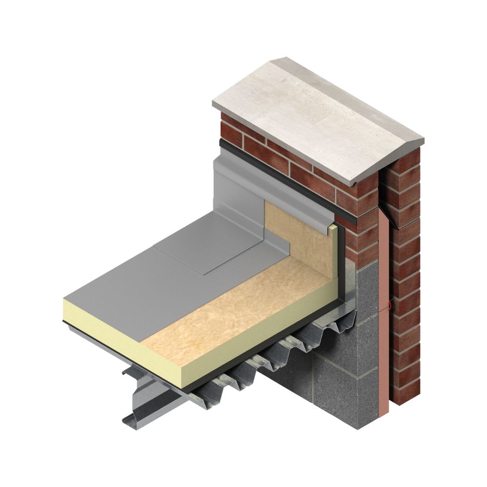 150mm Kingspan Thermaroof TR27 Flat Roof Insulation Board 1200mm x 1200mm (2.88m2/Pack)