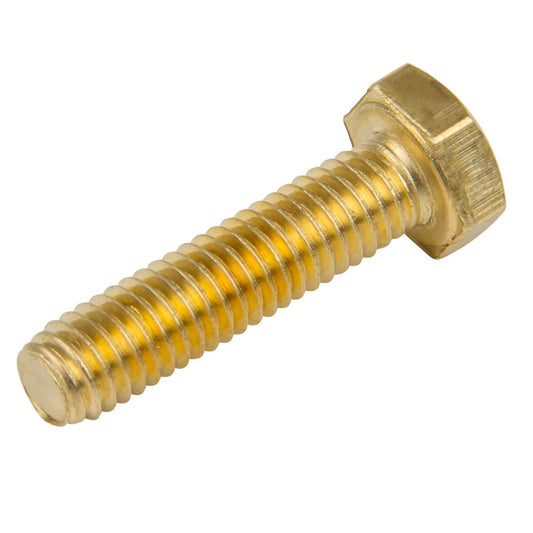 M6 x 25mm Hex Set Screw Brass (Sold in 1's)