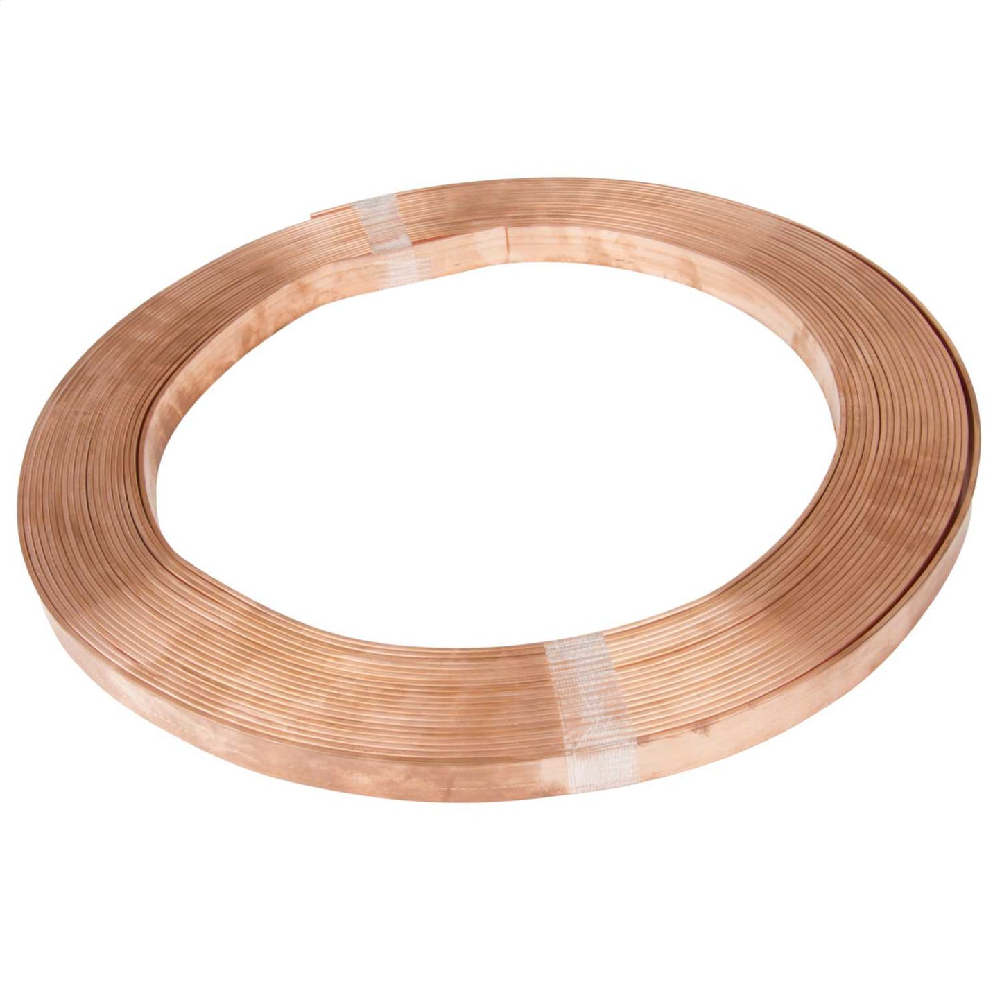 Kingsmill Industries 25mm x 3mm Bare Copper Tape (25m Coil)