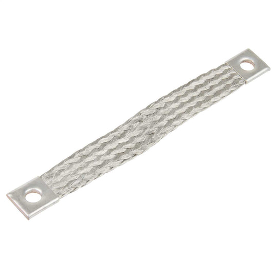 25mm x 3.5mm Tinned Flexible Flat Copper Braid (Sold in 1's)