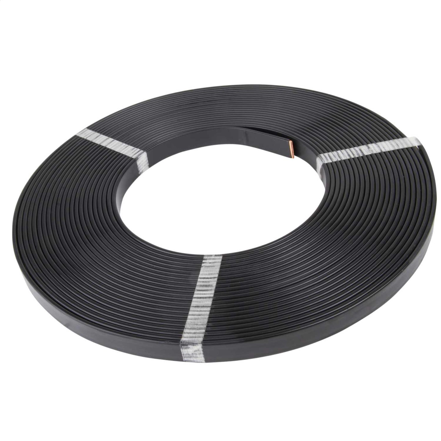 Kingsmill Industries 25mm x 3mm PVC Covered Copper Tape Black (25m Coil)