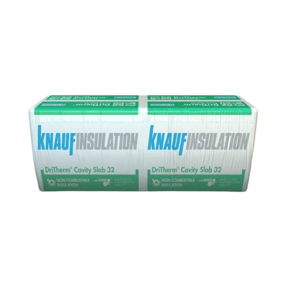 150mm Knauf DriTherm Cavity Wall Insulation Slab 32 (2.18m2/Pack)