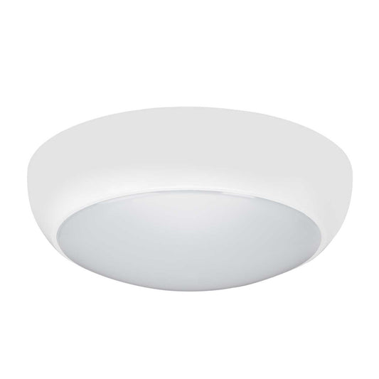 Robus Golf Modular 10W / 15W LED Tri-Colour Dual Wattage Bulkhead IP65 White