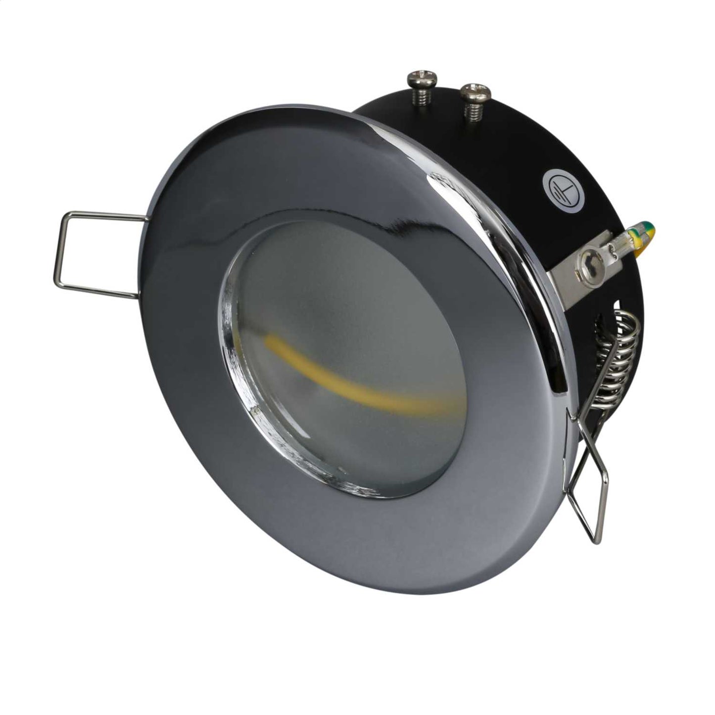 Robus 50W GU10 Shower Downlight Chrome