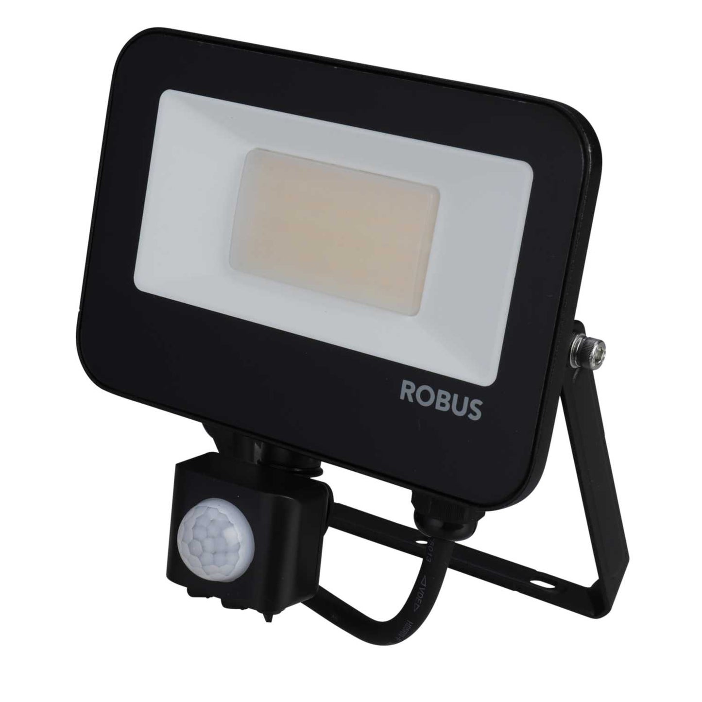 Robus Selest 30W LED Tri-Colour Floodlight with PIR Black