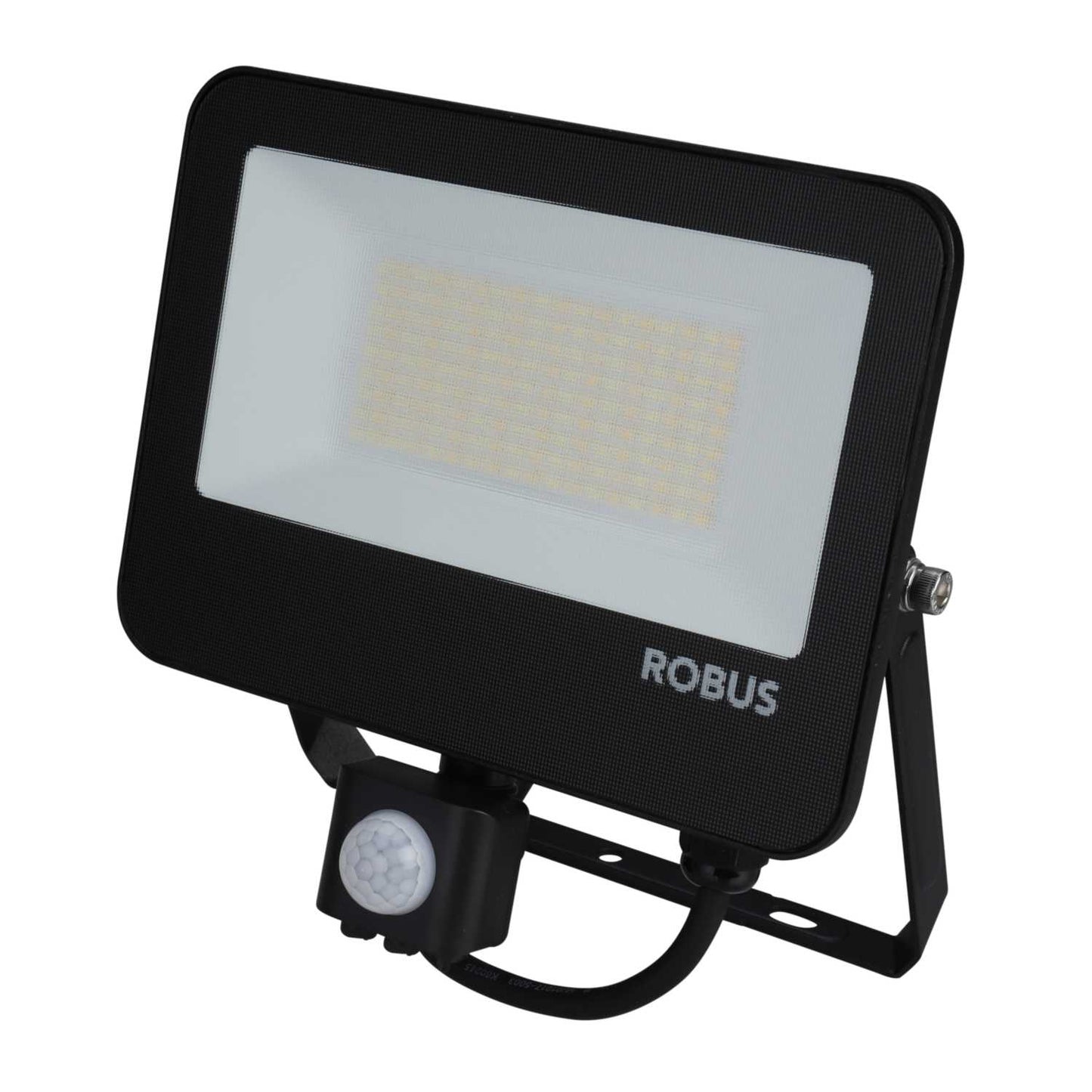 Robus Selest 50W LED Tri-Colour Floodlight with PIR Black