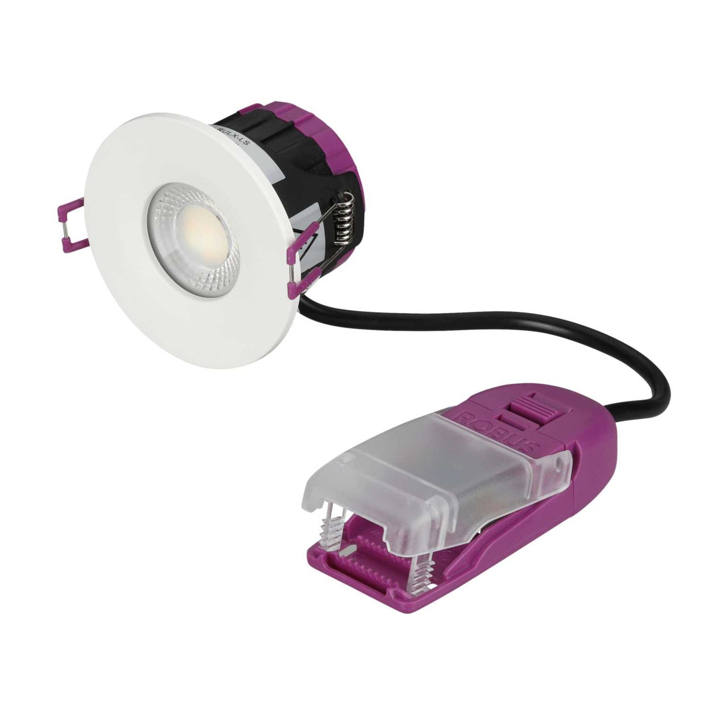 Robus Ultimum Express 5W / 7W LED Fire Rated Colour Selectable Downlight White