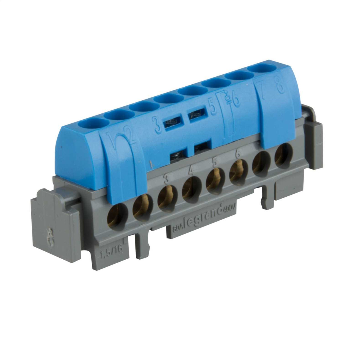 Legrand Fully Shrouded Neutral Terminal Block Finger Protection IP2X
