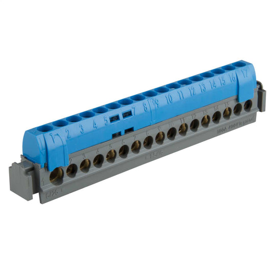Legrand Fully Shrouded Neutral Terminal Block Finger Protection IP2X