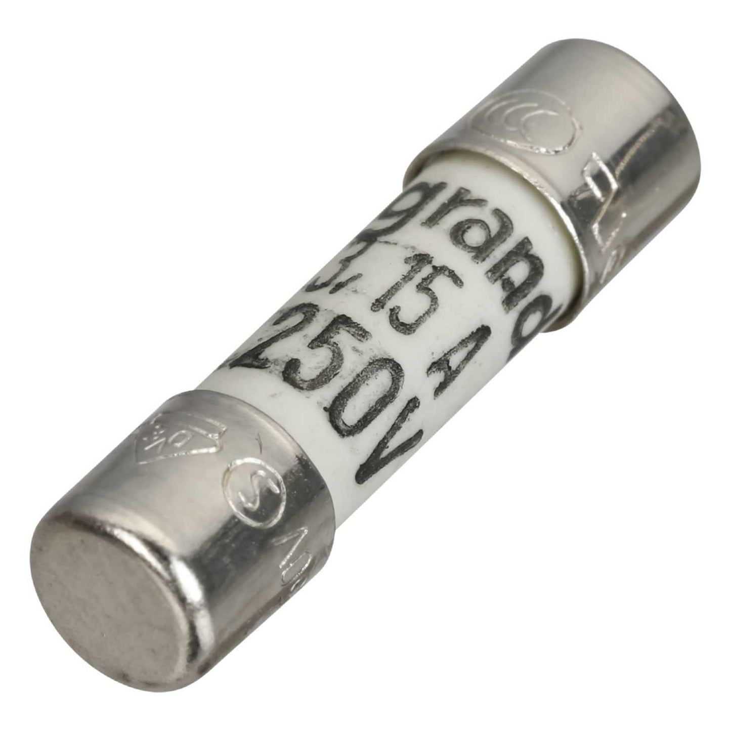 3.15A 20mm x 5mm Fast Acting Ceramic Fuse (Sold in 1's)