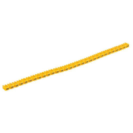 Legrand CAB 3® Cable Markers 0.5 to 1.5mm² Black on Yellow B (Pack of 300)
