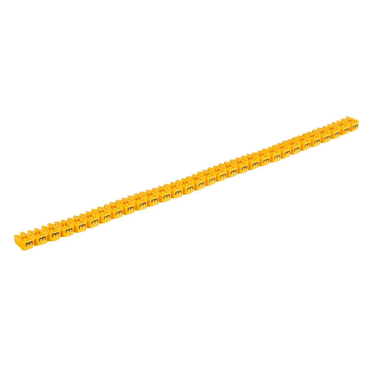 Legrand CAB 3® Cable Markers 0.5 to 1.5mm² Black on Yellow E (Pack of 300)