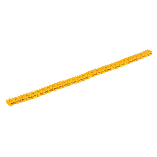 Legrand CAB 3® Cable Markers 0.5 to 1.5mm² Black on Yellow E (Pack of 300)