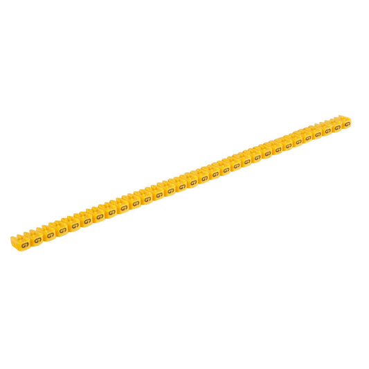 Legrand CAB 3® Cable Markers 0.5 to 1.5mm² Black on Yellow G (Pack of 300)