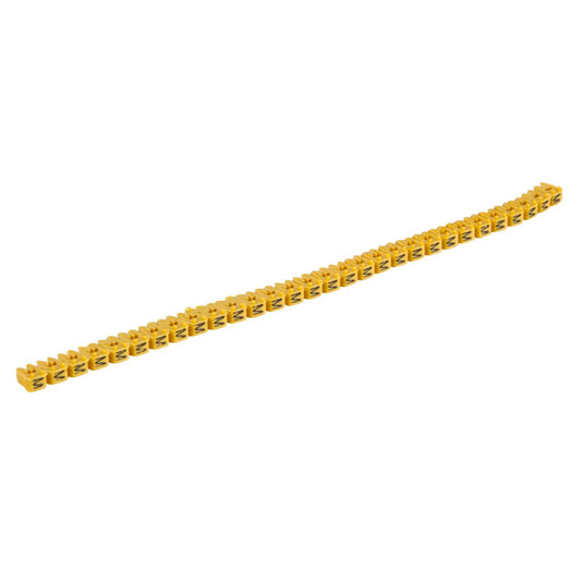 Legrand CAB 3® Cable Markers 0.5 to 1.5mm² Black on Yellow M (Pack of 300)