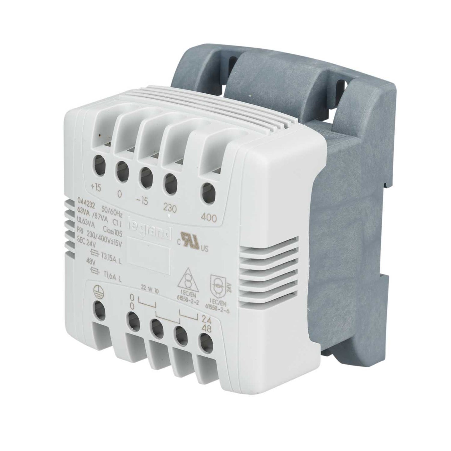 Legrand 230V / 415V to 24V / 48V 63VA Isolation Transformer