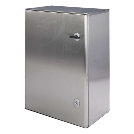 Legrand 600mm x 400mm x 200mm Stainless Steel Enclosure with Hinged Lockable Door IP66
