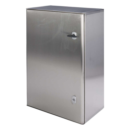 Legrand 600mm x 400mm x 250mm Stainless Steel Enclosure with Hinged Lockable Door IP66