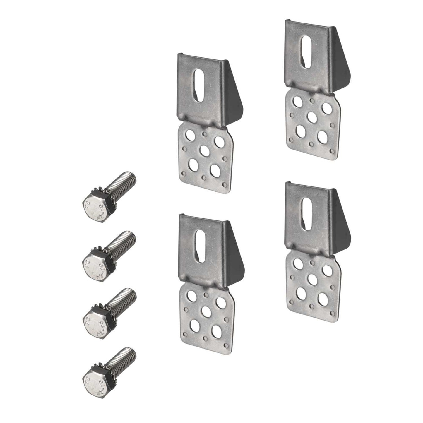 Legrand Wall Mounting Lugs for Atlantic Stainless Steel Cabinets (Pack of 4)