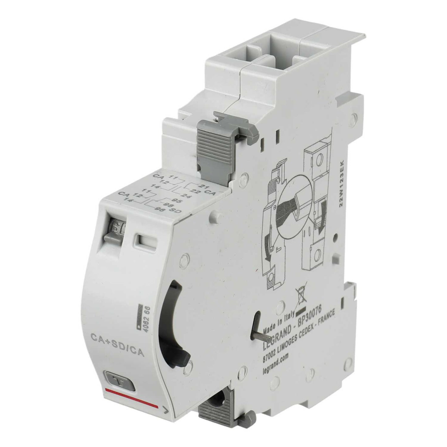 Legrand 6A MCB Fault Signalling and Change Over Auxillary Switch