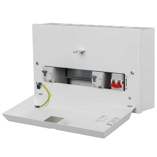 Legrand 10 Way Flexible Dual 80A RCD High Integrity Metal Clad Consumer Unit