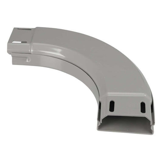 100mm x 50mm Flat 90° Bend and Cover for PVC Cable Tray (Sold in 1's)