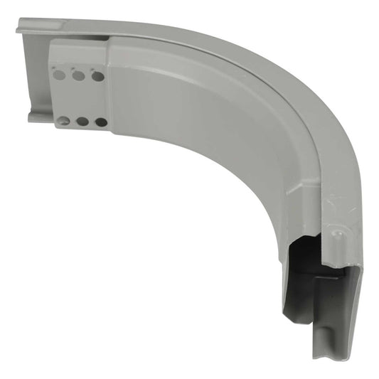 100mm x 50mm Outside Riser 90° Bend and Cover for PVC Cable Tray (Sold in 1's)